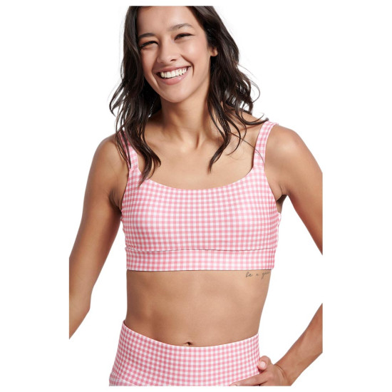 Bodytalk Γυναικείο μπουστάκι Flash Vichy Sports Bra Stable Cups